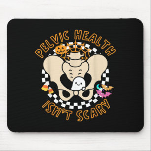 Halloween Pelvic Floor Therapy Anatomy Womens Mouse Pad