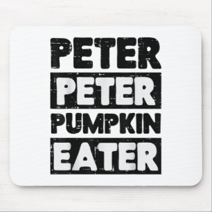 Halloween Peter Pumpkin Eater Funny Costume Men Wo Mouse Pad