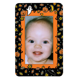 Halloween Photo Frame Magnet