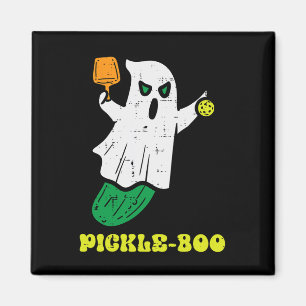 Halloween Pickleball Pickle Boo Ghost Costume Men  Magnet