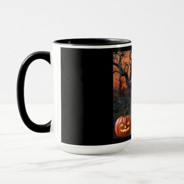 Halloween pierre humour "D Compose" Mug (Gauche)