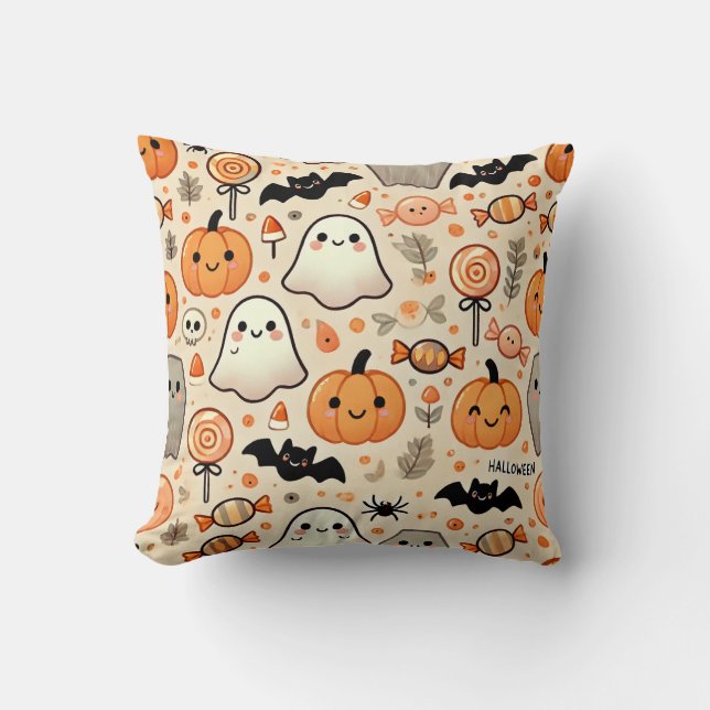 Halloween pillow cushion (Front)