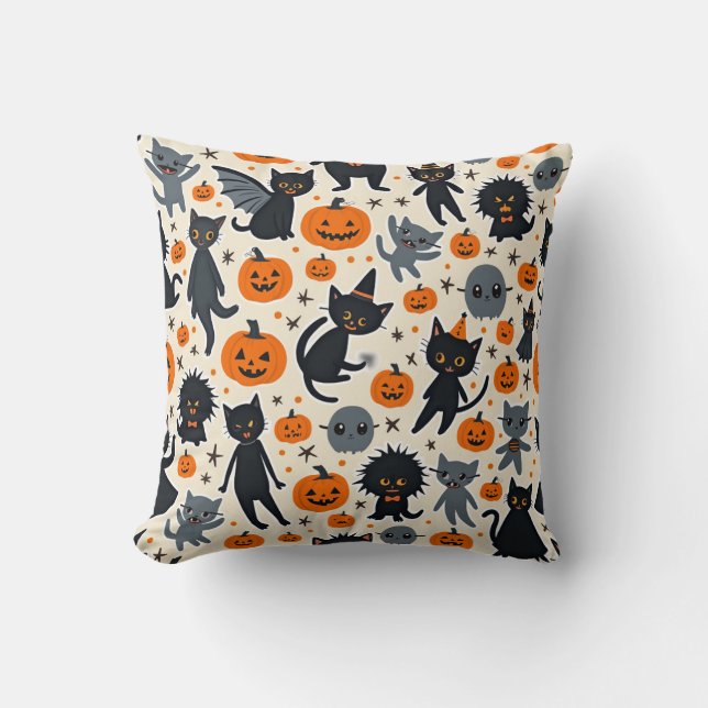 Halloween Pillow Cushion (Front)