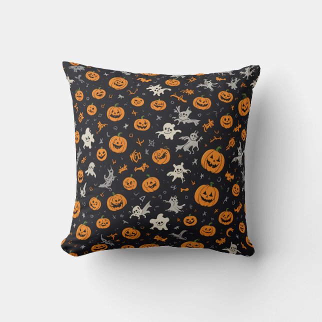 Halloween pillow cushion (Front)