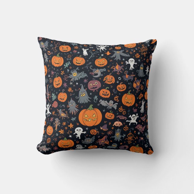  halloween pillow cushion (Front)