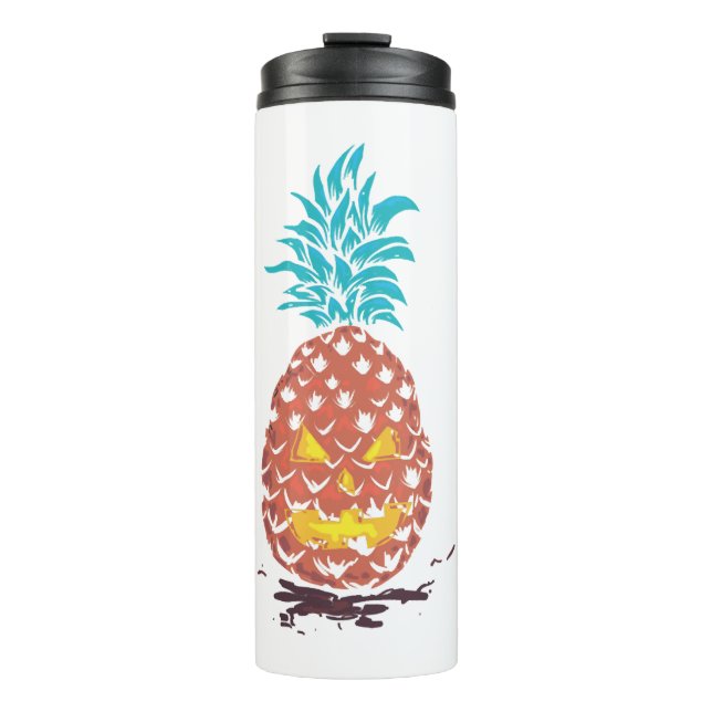 Halloween Pineapple Thermal Tumbler (Front)