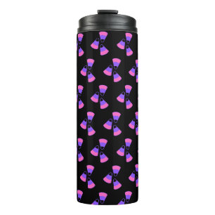 Halloween Pink Purple Black candy Thermal Tumbler