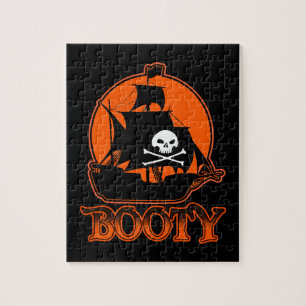 Halloween Pirate Booty Jigsaw Puzzle