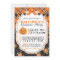 Halloween Plaid & Floral Invite