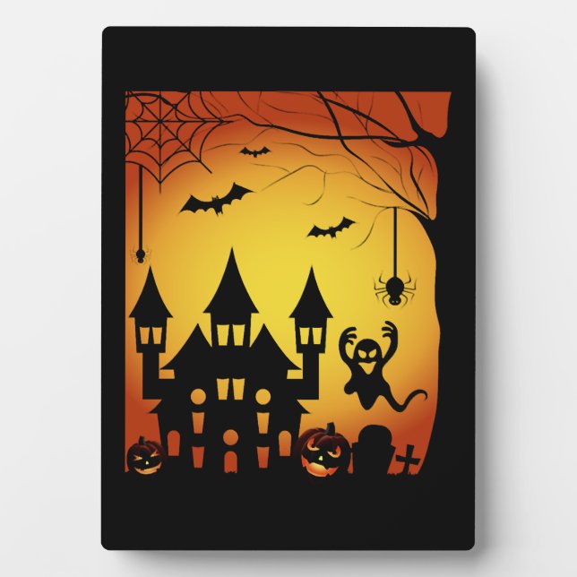 Halloween                              plaque (Front)