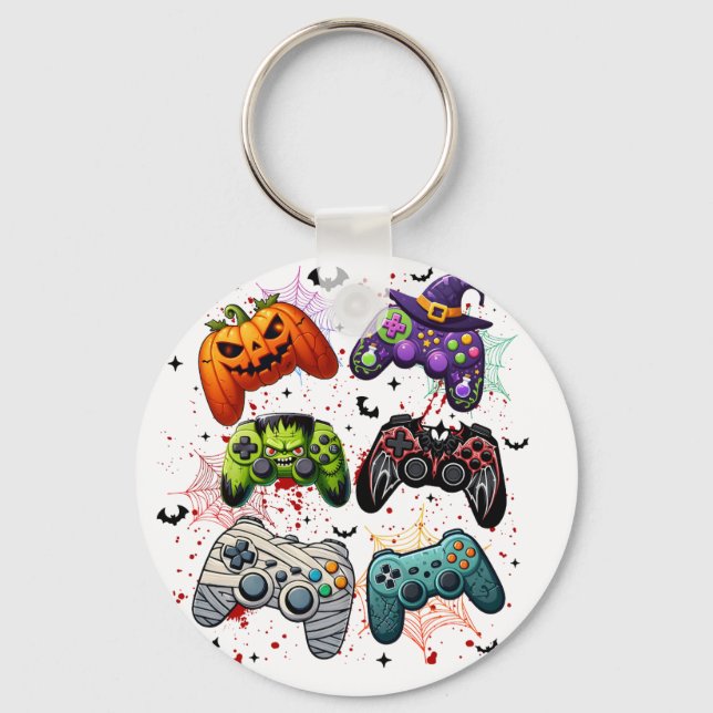 Halloween Player Keychain (Front)