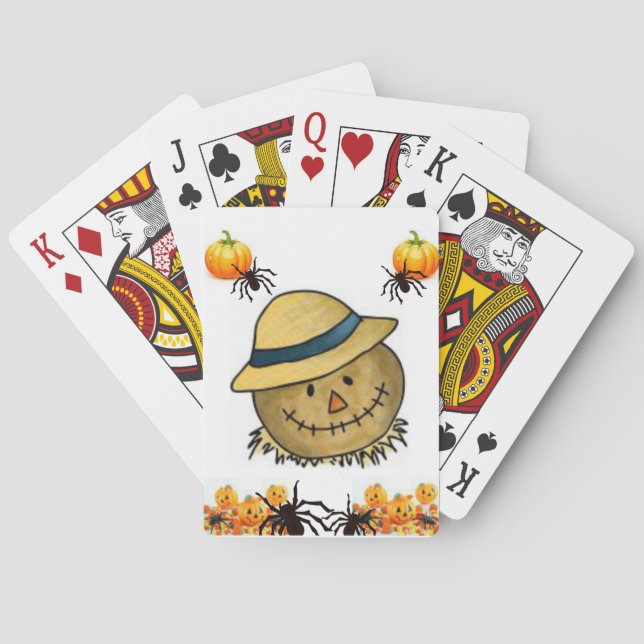 Halloween Playing Card Deck (Back)