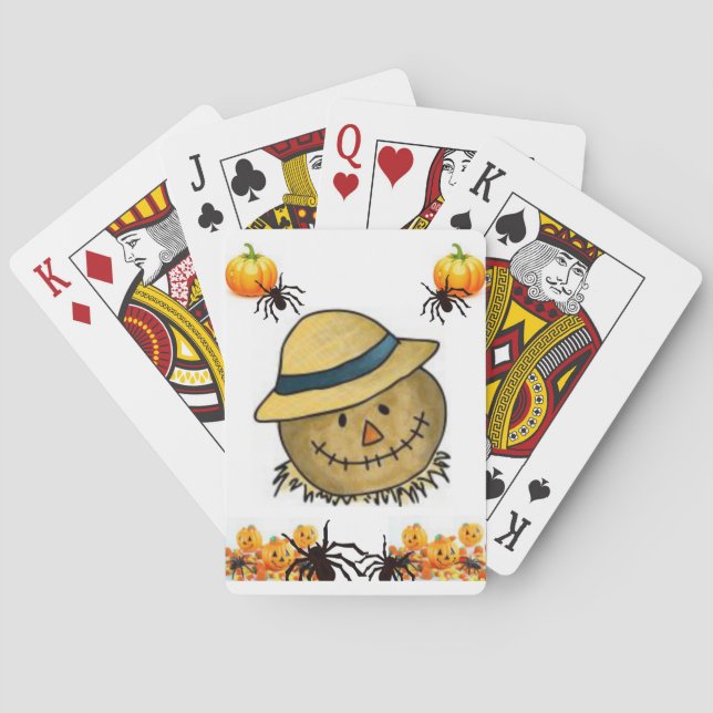Halloween Playing Card Deck (Back)