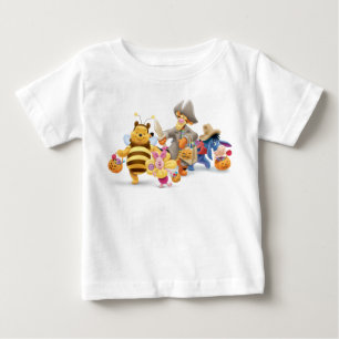 Halloween Pooh and Freinds Baby T-Shirt