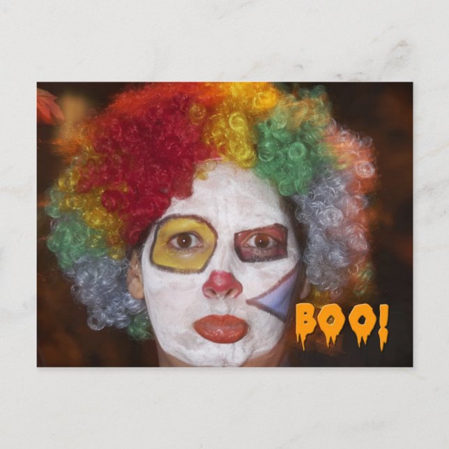 Halloween portrait postcard 3 (Front)