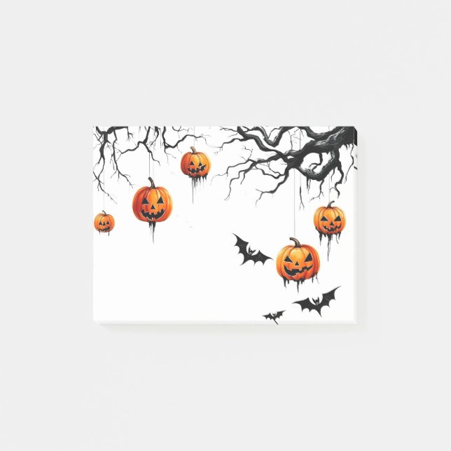 Halloween Post it Notes (Front)