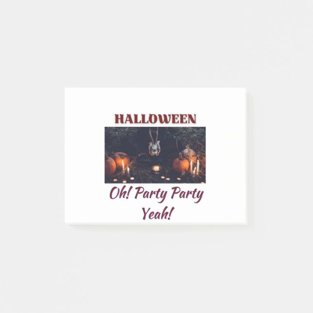 Halloween Post-it Notes (Front)