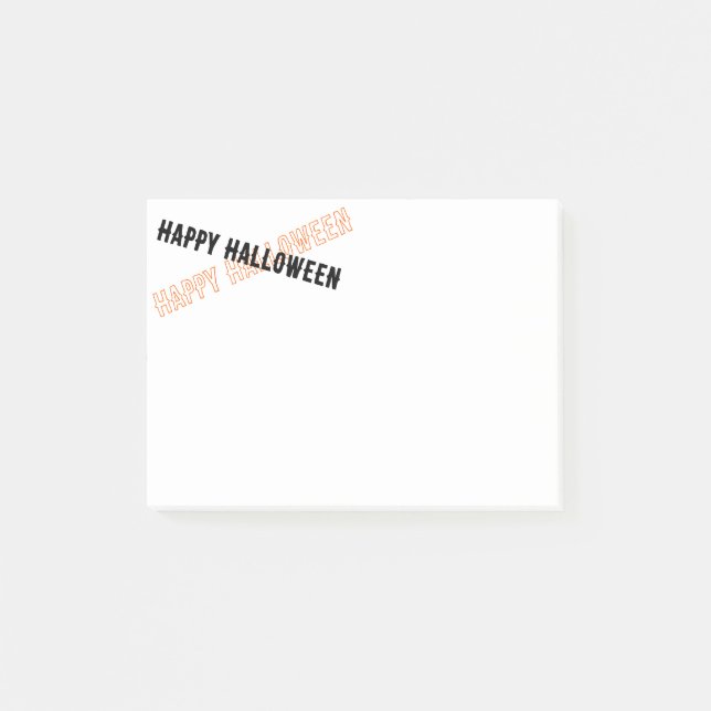 Halloween Post-it Notes (Front)