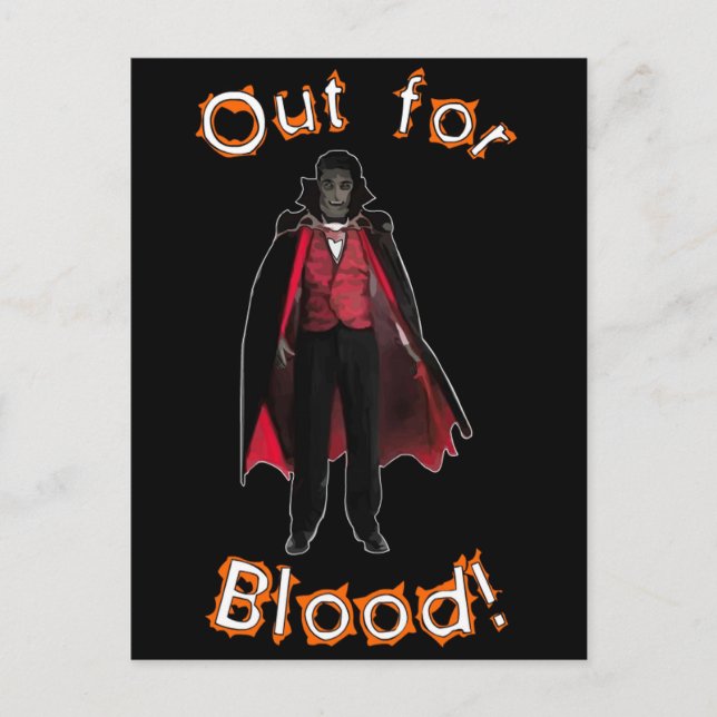 Halloween Postcard (Front)