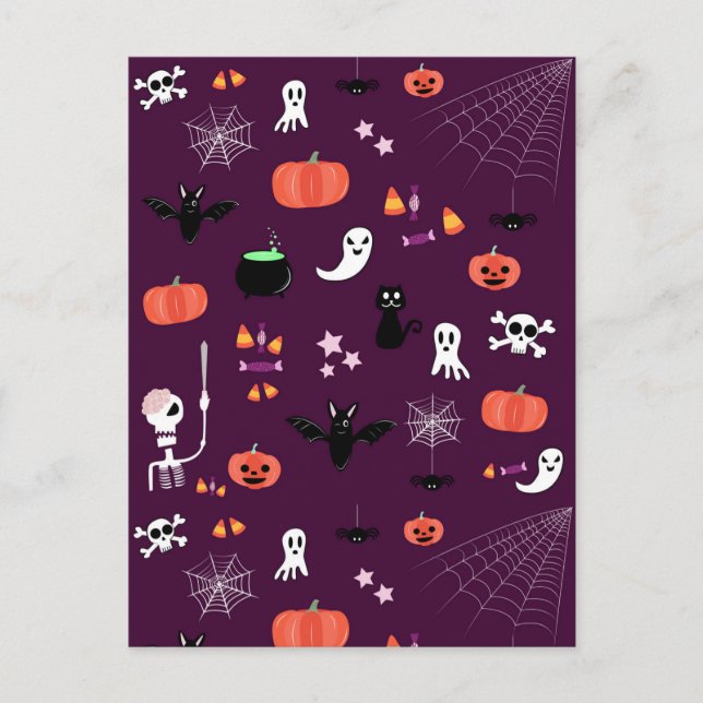 Halloween Postcard (Front)
