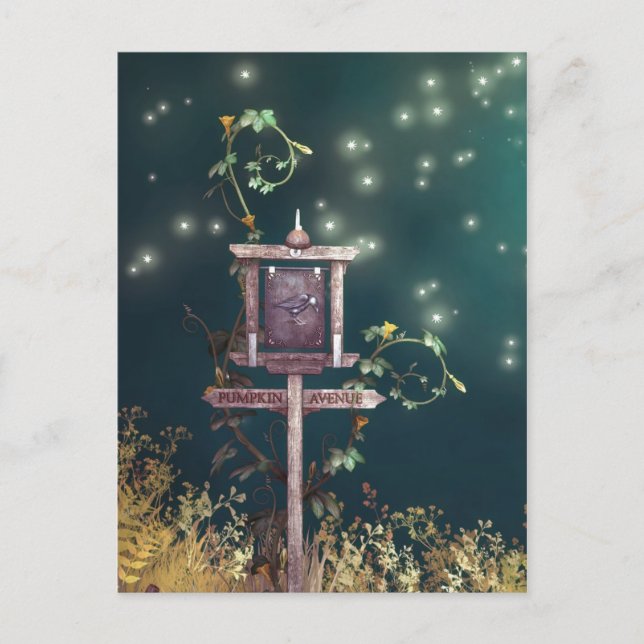 Halloween Postcard (Front)