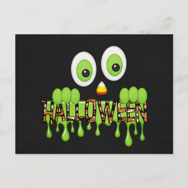Halloween Postcard (Front)