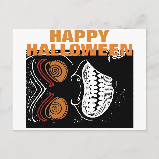 Halloween Postcard (Front)