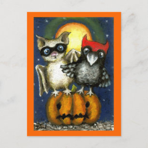 Halloween postcard