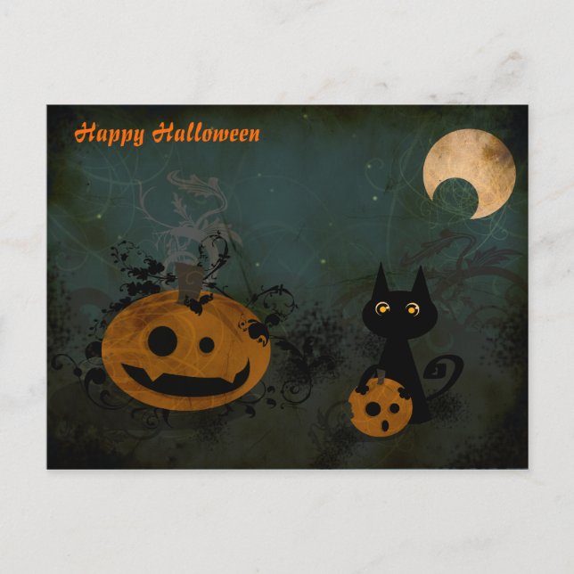 Halloween Postcard (Front)