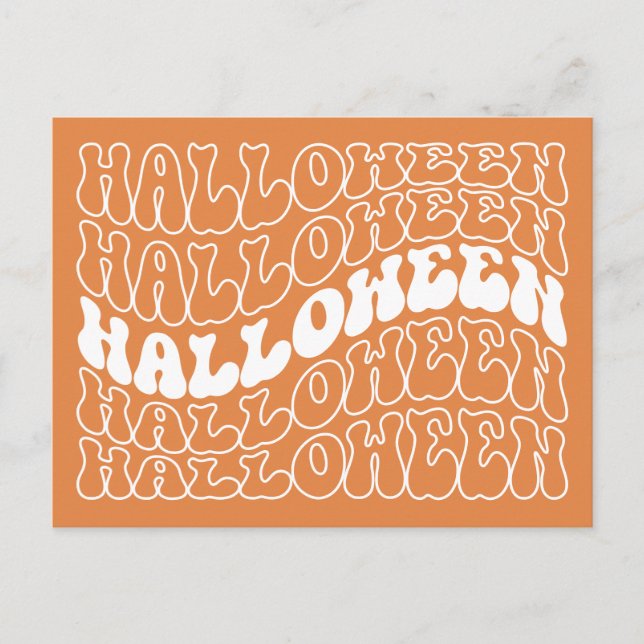 Halloween Postcard (Front)