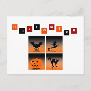 halloween postcard