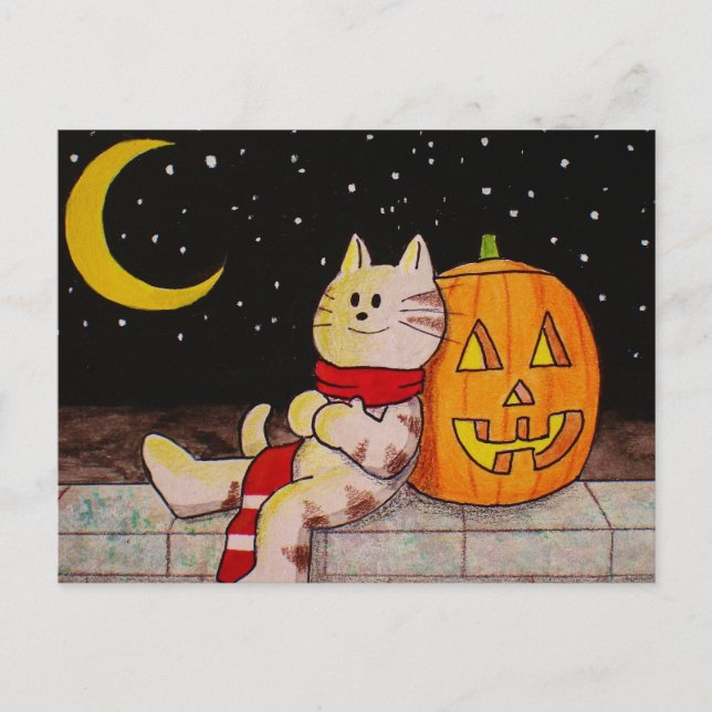 Halloween Postcard "Twinkle Twinkle" (Front)