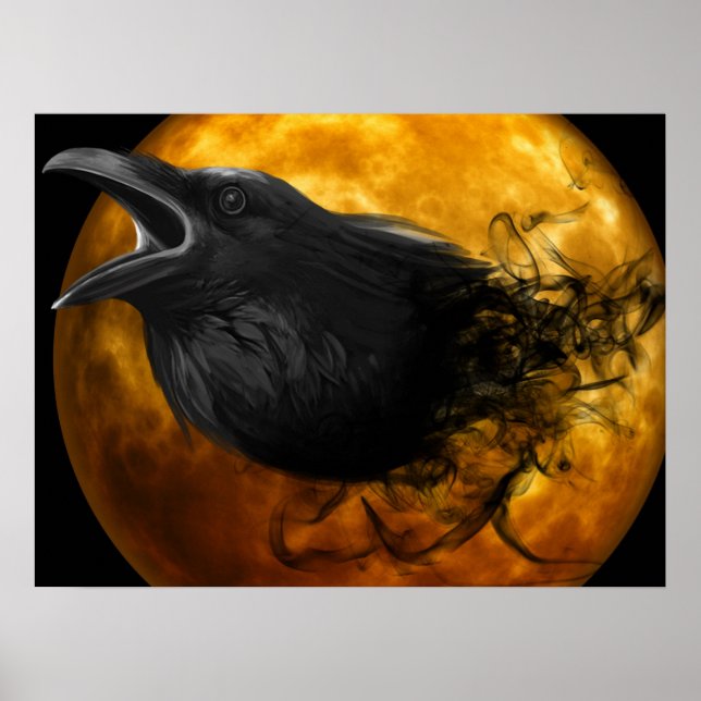 Halloween Poster-Raven Poster (Front)