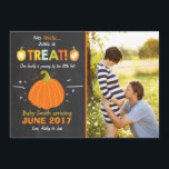 Halloween  pregnancy announcement Trick or Treat<br><div class="desc">♥ An adorable way to announce your pregnancy!</div>