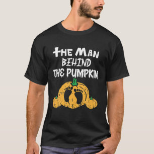Halloween Pregnancy For Men Women Expecting Pumpki T-Shirt