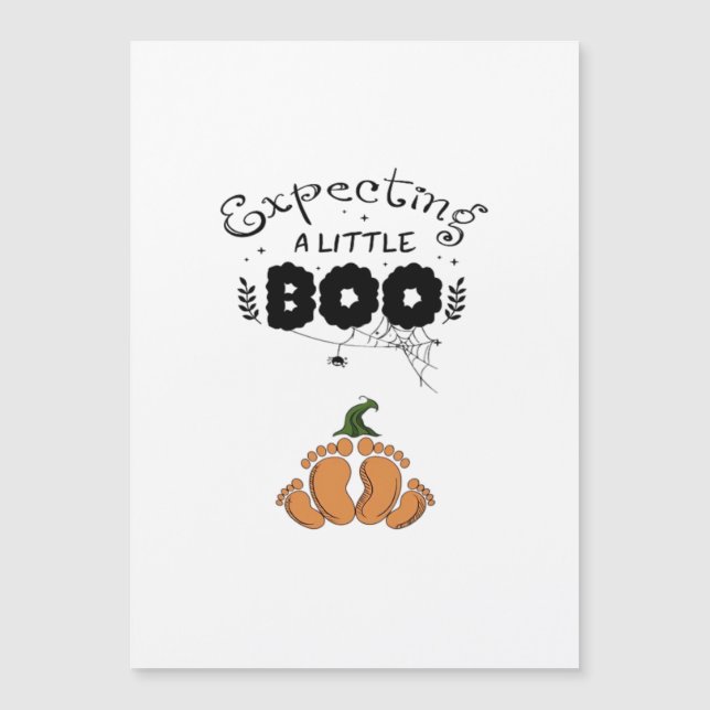 Halloween Pregnancy Mom To Be Expecting Little Boo (Front)