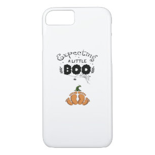 Halloween Pregnancy Mom To Be Expecting Little Boo Case-Mate iPhone Case