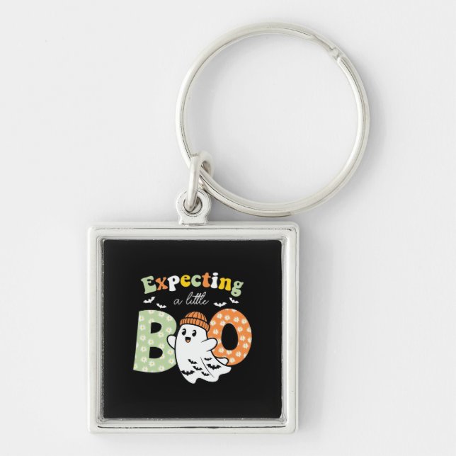 Halloween Pregnancy Pregnance Mom To Be Expecting  Keychain (Front)