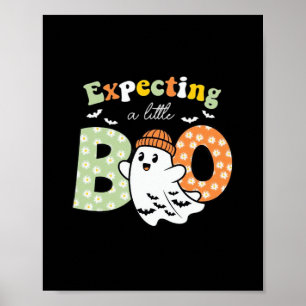 Halloween Pregnancy Pregnance Mom To Be Expecting Poster