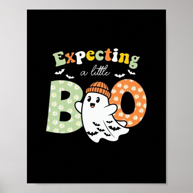 Halloween Pregnancy Pregnance Mom To Be Expecting  Poster (Front)