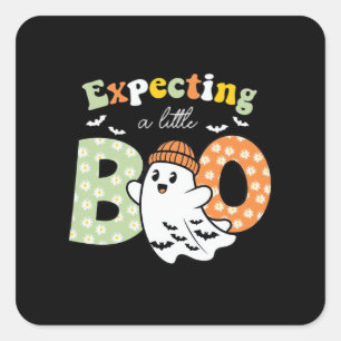 Halloween Pregnancy Pregnance Mom To Be Expecting  Square Sticker