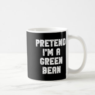 Halloween Pretend A Green Bean Costume Lazy Kids Coffee Mug