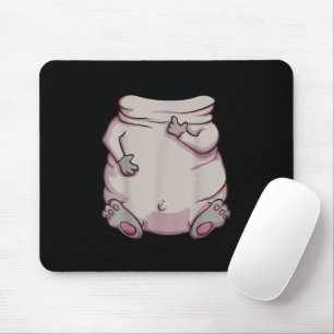 Halloween Pug Dog Animal Cosplay Mouse Pad