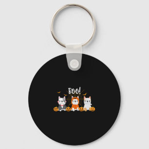 Halloween Pug Dogs Cute French Bulldog Lover  Keychain