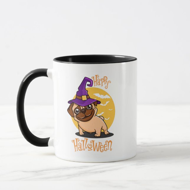 Halloween Puggy Mug (Left)