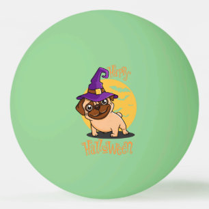 Halloween Puggy Ping Pong Balls