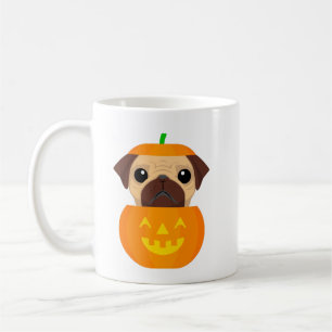 Halloween Pugkin  Coffee Mug