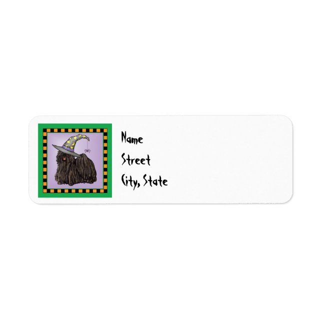 Halloween Puli Label (Front)
