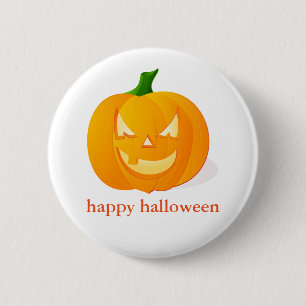 Halloween Pumpkin 2 Inch Round Button