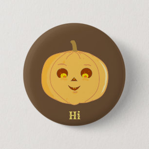 Halloween Pumpkin 2 Inch Round Button